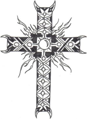 Cross Celtic Tattoo Pic